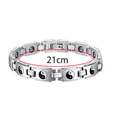 Tai Chi Titanium Steel Bracelet Jewelry For Men