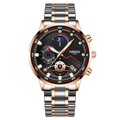 True Three Eyes Six Hands Quartz Men's Watch