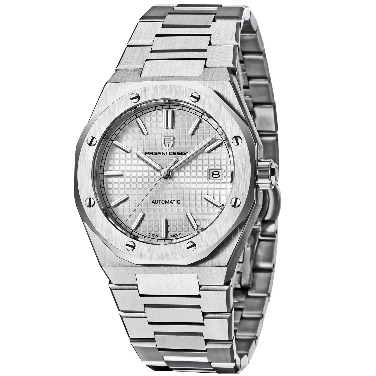 Men's Business Casual Steel Mechanical Watch