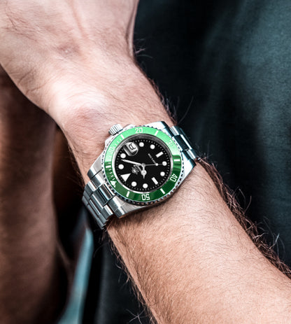 Waterproof Men's Luminous Stainless Steel Quartz Watch