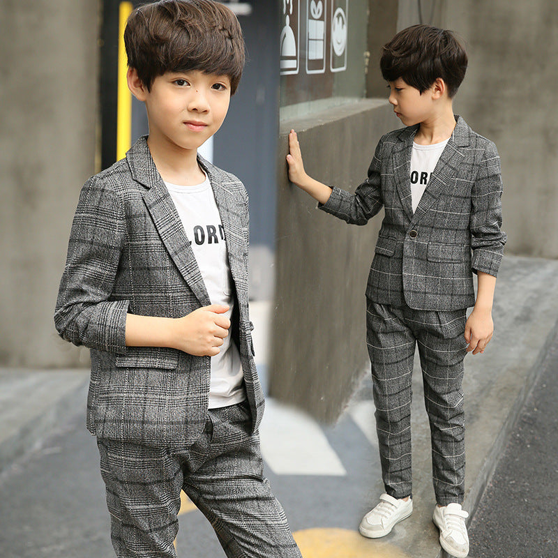 Boy's Suit Suit Children's Casual Small Suit Boy