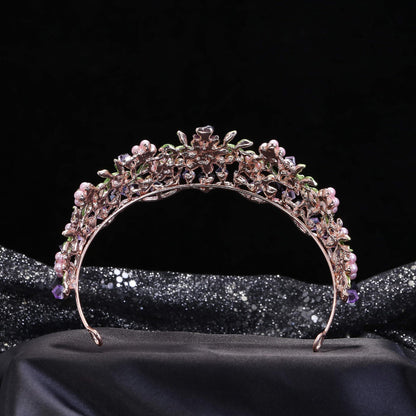 Alloy Crystal Flowers Wedding Bridal Hair Ornaments