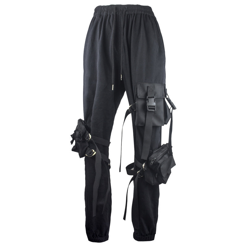 Loose Plus Size Tactical Multi-pocket Trousers