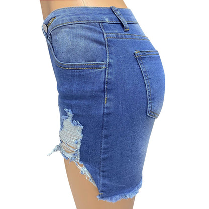 Fashion Personality Denim Shorts For Women