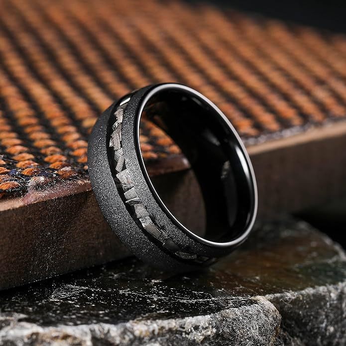 Fashion Personality Meteorite Block Ring