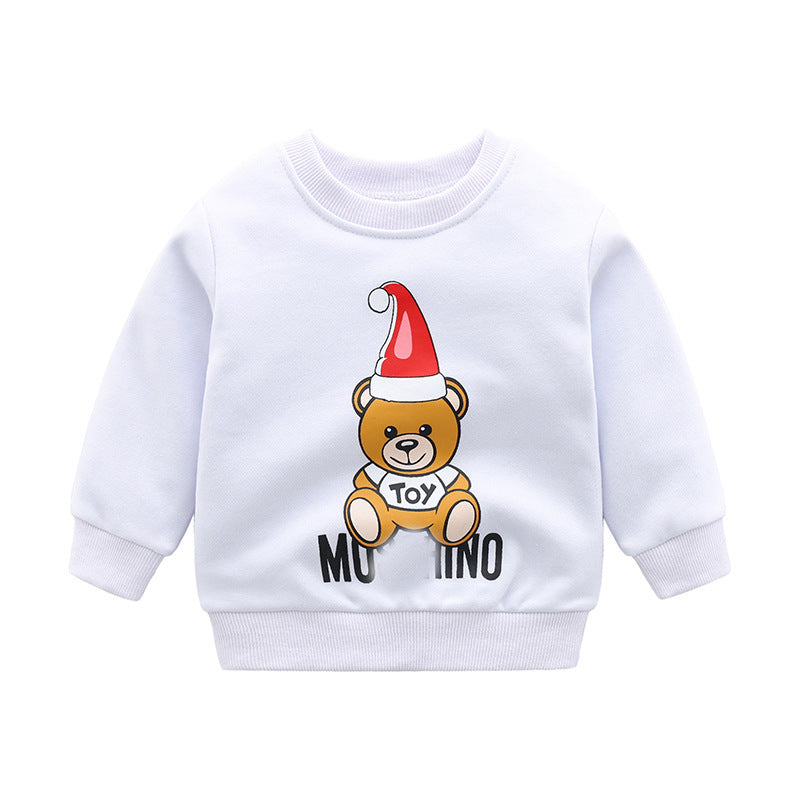 Autumn Coats For Children And Middle-aged Children's Jackets Sweater Loose Bottoming Shirt