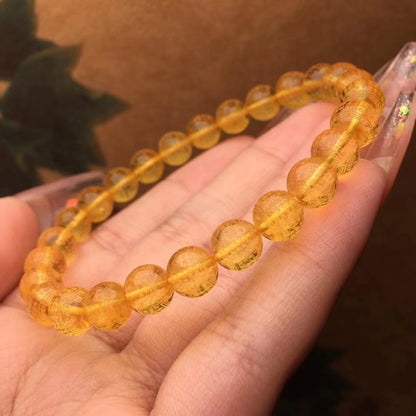 Natural Beeswax Heart Sutra Bracelet Crafts Accessories