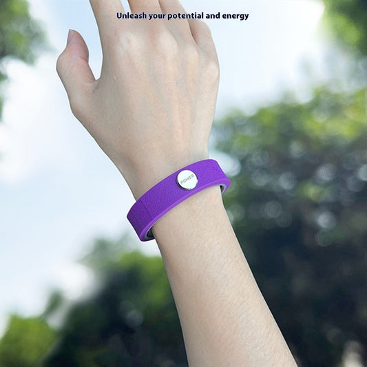 Anti-static Negative Ion Energy Silicone Bracelet