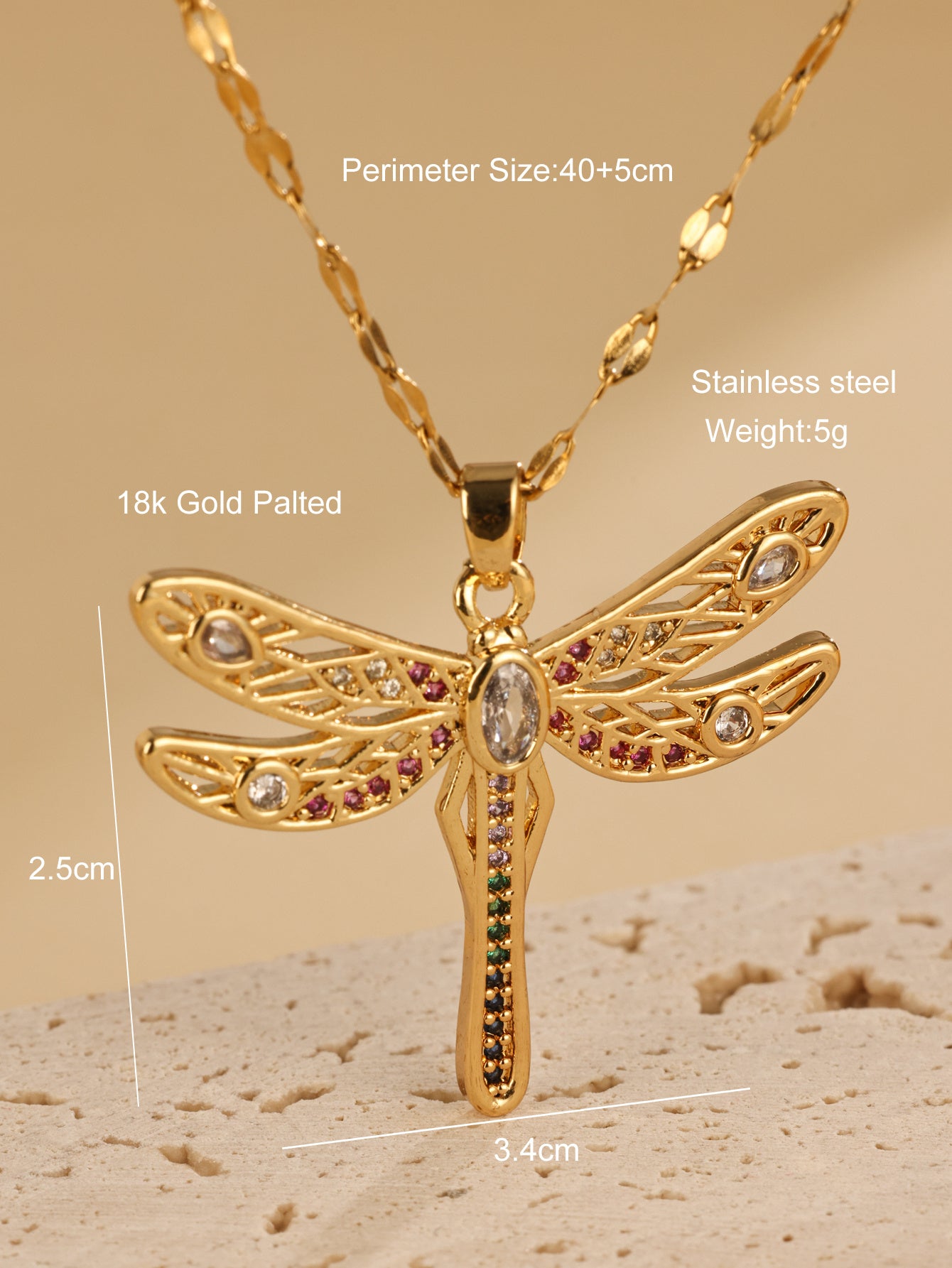 Necklace Women's New Dragonfly Necklace, Small And Minimalist Design, Japanese And Korean Quality, Elegant And Elegant Temperament, Internet Celebrity Collarbone Necklace