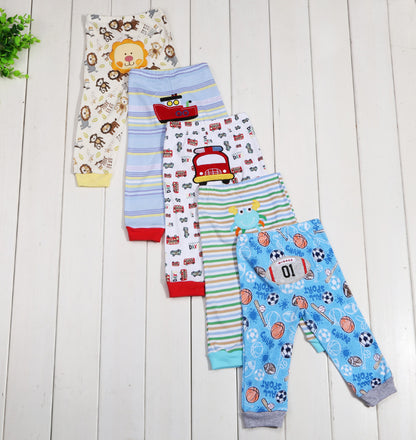 Cute And Simple Summer Children's Pants Five Packs