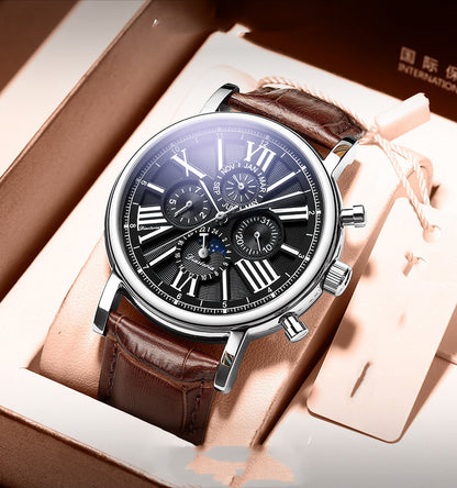 Men's Mechanical Watch Student Trend Multifunctional