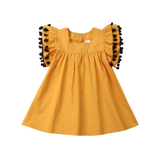 Children Newborn Clothing Sleeveless Kids Girls Dress