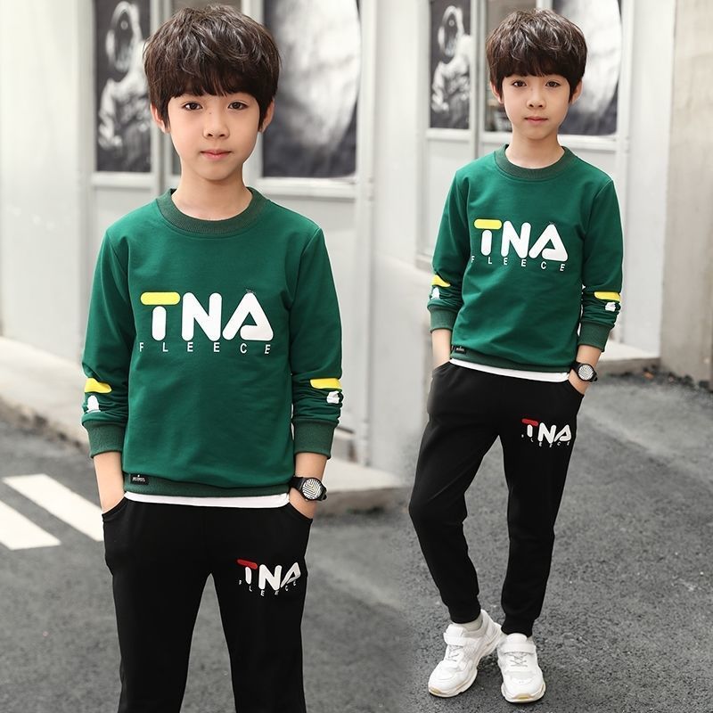 Men's Sports Autumn Cotton Suit Pants Children's Clothing