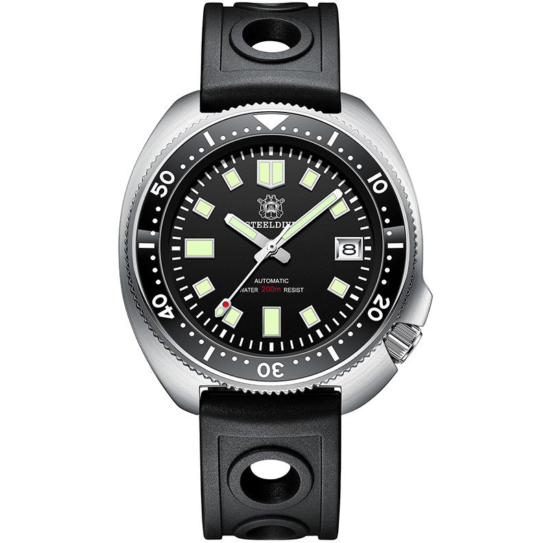 Steel Diving Watch Men's Mechanical Watch