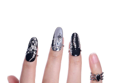 Hot Girl Niche Wear Nail Ring Armor God Finger Guard