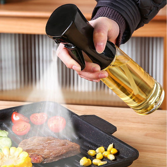 200ml 300ml 500ml Oil Spray Bottle  Cooking Olive Oil Dispenser Camping BBQ Baking Vinegar Soy Sauce Sprayer Containers