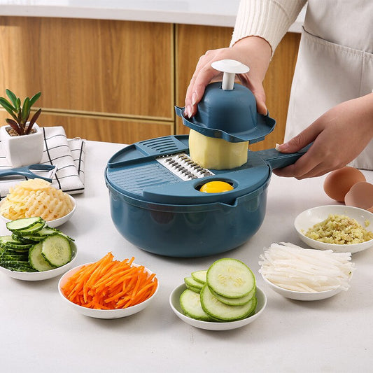 Multi-Function Salad Uten Vegetable Chopper Carrots Potatoes Manually Cut Shred Grater For Kitchen C