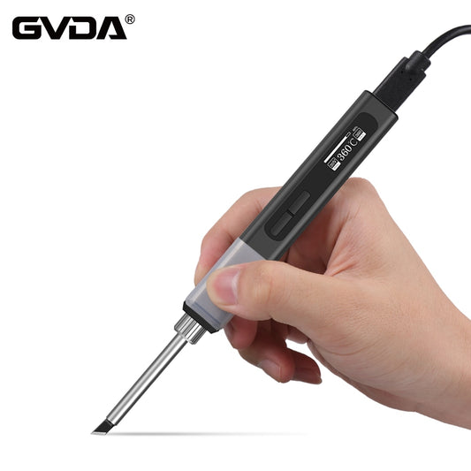 GVDA Electric Soldering Iron Kit 65W Repair Tool Welding Solder Rework